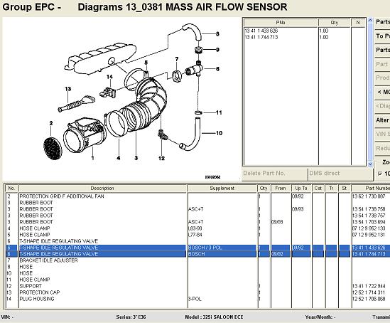 T-SHAPE IDLE REGULATING VALVE