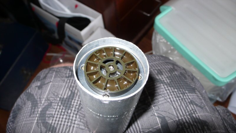 sací část čerpadla vykuchaná