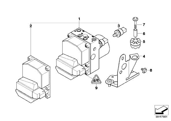 ABS modul do E39 s DSC