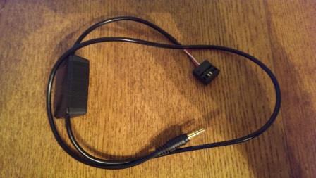 Hotový upravený kabel